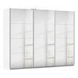 Kulmbach Mirrored Sliding Wardrobe - 271cm - 3 Door - Alpine White