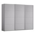 Kulmbach Sliding Wardrobe - 271cm - 3 Door - Silk Grey