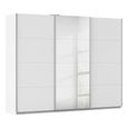 Kulmbach Sliding Mirror Wardrobe - 271cm - 3 Door - Alpine White