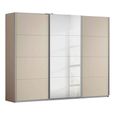 Kulmbach Sliding Mirror Wardrobe - 271cm - 3 Door - Champagne