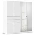 Rauch Maika 181cm 6 Door Combi Wardrobe - H 197cm - Alpine White