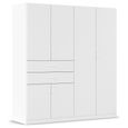 Rauch Maika 181cm 6 Door Wardrobe - H 197cm - Alpine White