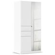 Rauch Maika 91cm 3 Door Combi Wardrobe - H 197cm - Alpine White