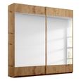 Rauch Malibu 181cm 2 Door Sliding Wardrobe - Artisan Oak