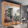 Rauch Malibu 181cm 2 Door Sliding Wardrobe - Artisan Oak