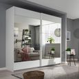Rauch Malibu 226cm 2 Door Sliding Wardrobe - Alpine White