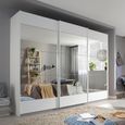 Rauch Malibu 271cm 3 Door Sliding Wardrobe - Alpine White