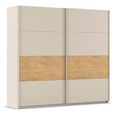 Rauch Malva 226cm 2 Door Sliding Wardrobe - Champagne