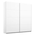Rauch Memphis 181cm 2 Door Sliding Wardrobe - Alpine White