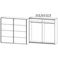 Rauch Memphis 226cm 2 Door Sliding Wardrobe - Alpine White