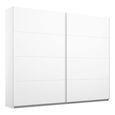 Rauch Memphis 226cm 2 Door Sliding Wardrobe - Alpine White