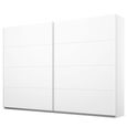 Rauch Memphis 271cm 2 Door Sliding Wardrobe - Alpine White