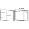 Rauch Memphis 271cm 2 Door Sliding Wardrobe - Alpine White