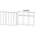 Rauch Memphis 271cm 6 Door Wardrobe - Alpine White