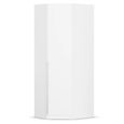 Rauch Memphis 87cm 1 Door Corner Wardrobe - Alpine White