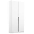 Rauch Memphis 91cm 2 Door Wardrobe - Alpine White