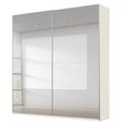 Rauch Miramar Type-4 181cm 2 Door Mirrored Sliding Wardrobe - Champagne