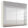 Rauch Miramar Type-4 226cm 2 Door Mirrored Sliding Wardrobe - Champagne