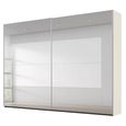 Rauch Miramar Type-4 271cm 2 Door Mirrored Sliding Wardrobe - Champagne