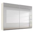 Rauch Miramar Type-4 271cm 2 Door Mirrored Sliding Wardrobe - Champagne