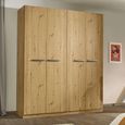 Rauch Modi 181cm 4 Door Wardrobe - Artisan Oak