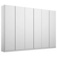 Rauch Monostar 271cm 6 Door Wardrobe - Alpine White