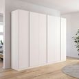 Rauch Monostar 271cm 6 Door Wardrobe with Extras - Alpine White