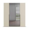 Rauch Paola 201cm 4 Door Wardrobe - Champagne and Grey Glass