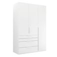 Rauch Purisma 151cm 3 Door Wardrobe with Drawer - Alpine White