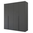 Rauch Purisma 201cm 4 Door Wardrobe - Graphite