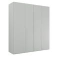 Rauch Purisma 201cm 4 Door Wardrobe - Silk Grey