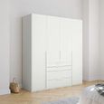 Rauch Purisma 201cm 4 Door Wardrobe with Drawer - Alpine White