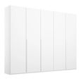 Rauch Purisma 251cm 5 Door Wardrobe - Alpine White
