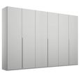 Rauch Purisma 301cm 6 Door Wardrobe - Silk Grey