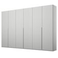 Rauch Purisma 301cm 6 Door Wardrobe - Silk Grey