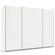 Quadra Sliding Wardrobe - 315cm - 3 Door - Alpine White