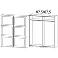 Rauch Ruja 175cm 2 Door Sliding Wardrobe - Alpine White