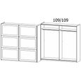 Rauch Ruja 218cm 2 Door Sliding Wardrobe - Alpine White