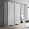 Rauch Saturn 175cm 2 Door Sliding Wardrobe with Extras - Alpine White