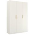 Rauch Skandi 136cm 3 Door Wardrobe - Alpine White