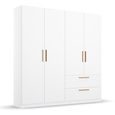 Rauch Skandi 181cm 4 Door Wardrobe with Drawer - Alpine White