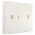 Rauch Skandi 226cm 5 Door Wardrobe - Alpine White