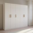 Rauch Skandi 226cm 5 Door Wardrobe - Alpine White