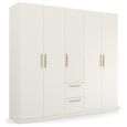 Rauch Skandi 226cm 5 Door Wardrobe with Drawer - Alpine White