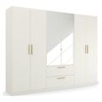 Skandi Wardrobe - 271cm - 6 Door - Combi - Alpine White
