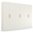 Rauch Skandi 271cm 6 Door Wardrobe - Alpine White