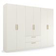 Rauch Skandi 271cm 6 Door Wardrobe with Drawer - Alpine White