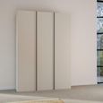 Rauch Skat Meridian 151cm 3 Door Wardrobe - Silk Grey