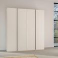 Rauch Skat Meridian 201cm 4 Door Wardrobe - Alpine White