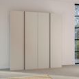 Rauch Skat Meridian 201cm 4 Door Wardrobe - Silk Grey